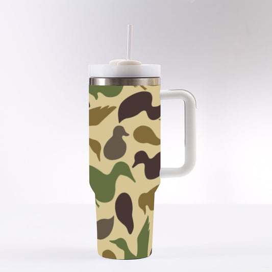 Old school 40 oz Tumbler With Handle
