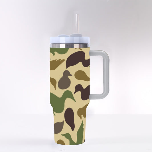 Old school 40 oz Tumbler With Handle
